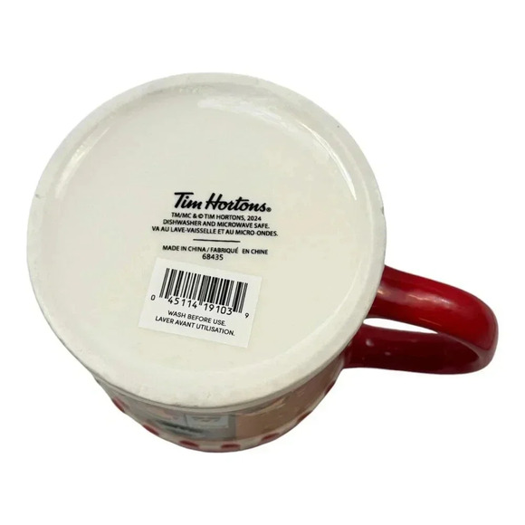 Tim Hortons Mug Christmas Shop  Mug 20 oz 2024 Limited Edition NEW Canada - Picture 9 of 11